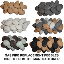 Gas electric fire pebbles - gas,