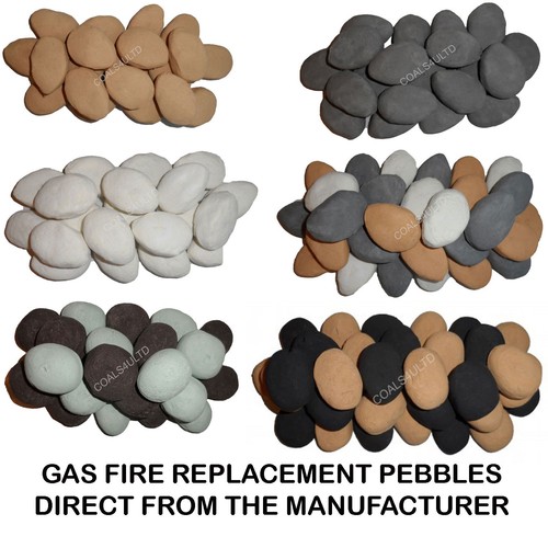 Gas electric fire pebbles - fire,