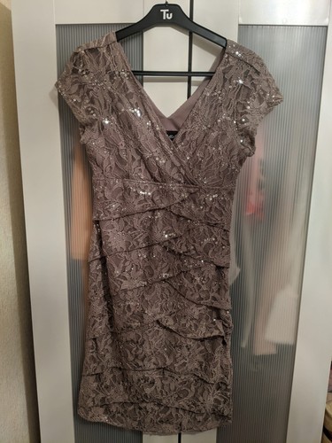 Scarlett night taupe - taupe, dress