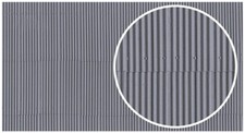 Wills SSMP216 Grey Corrugated Iron x 4 Sheets Model Railway OO Gauge Plastic