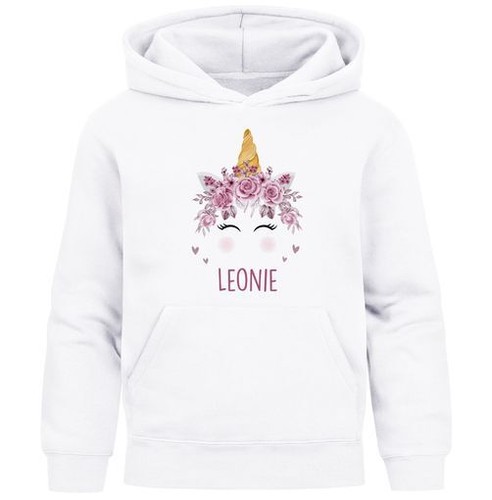Kids hoodie girls with unicorn - girls,