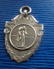 Vintage Sterling Silver Plymouth Corinthian Cycling Fob Medal h/m 1937 G. Door
