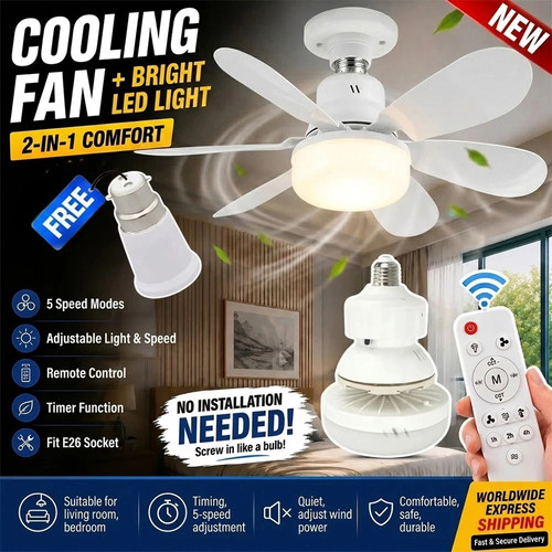 Modern 40w led fan lamp - 40w,