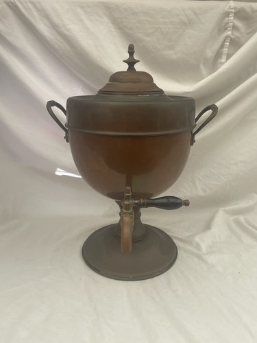 Copper antique samovar - copper,