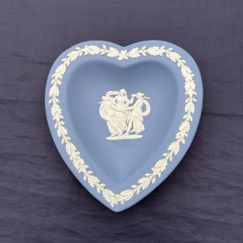 Blue and white heart - blue, shaped