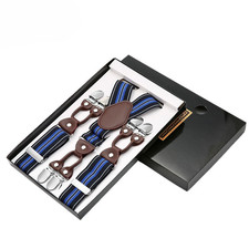 35mm Men's Plaid Braces