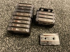 12 X Philips Mini Cassette
