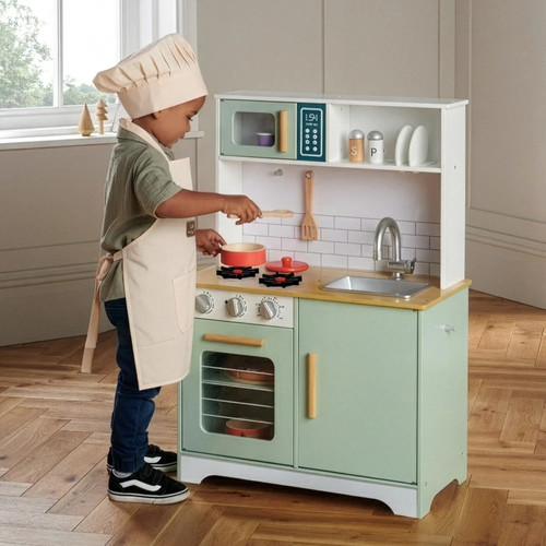 Childrens wooden kitchen - childrens,