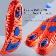 Orthotic Insoles For Arch Support Plantar Fasciitis Flat Feet Gel Heel Back Pain