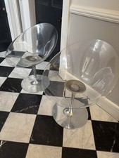 Eros Chair by Philippe Starck Designer Crystal Swivel Chair Kartell Acrylic