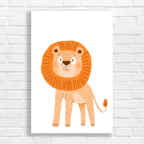 Cute lion with - cute, nature