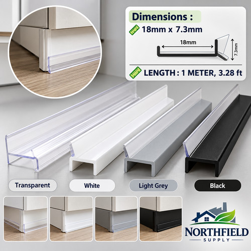 Pvc plinth sealing strip - pvc,