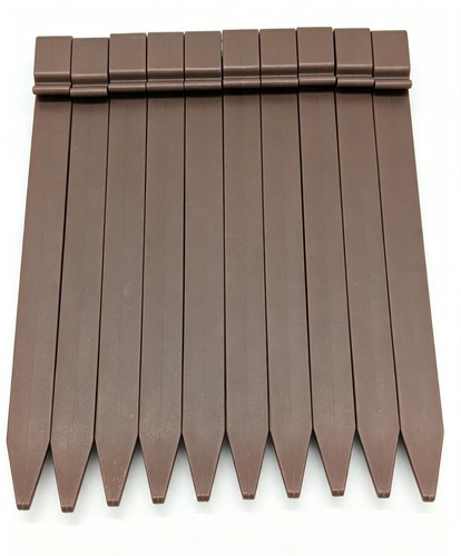 Woodgrain lawn edge pegs - edge,