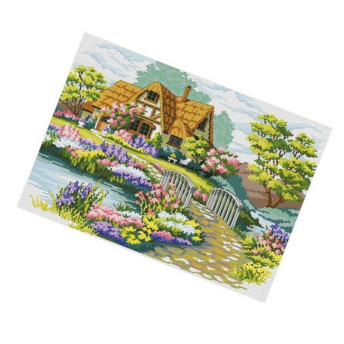 Stamped cross stitch - stamped,