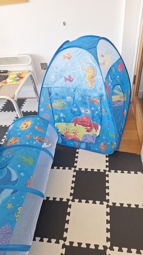 Tunel and tent foldable - tunel, play