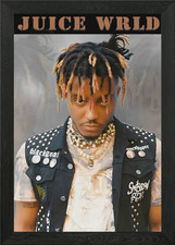 Juice Wrld Portrait Framed