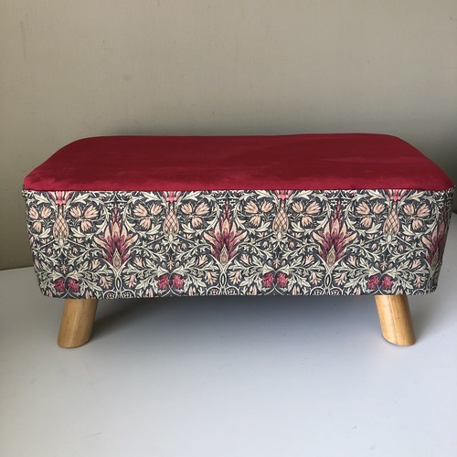 New rectangular footstool - new, made