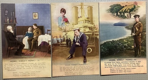 Ww1 home sweet - bamforth, &