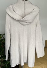 Zara Hooded Oversized Cardigan Wrap Uk S