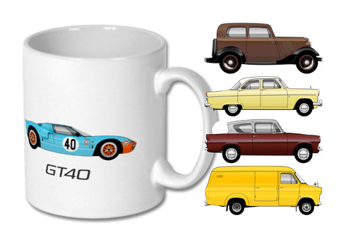 Mug ford classic - -,