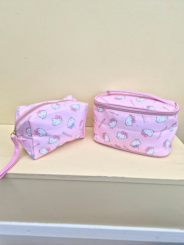 Hello kitty pink polyester - hello,