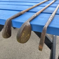 Antique HICKORY SHAFT LEATHER