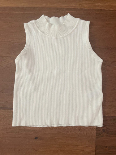Zara girls mock neck ribbed