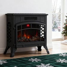 Electric Fireplace Log Burning