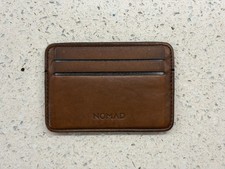 Nomad Card wallet horween