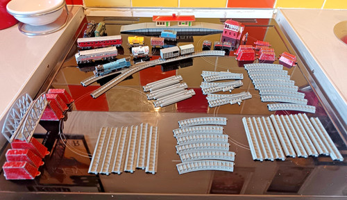 Lone star locos job lot - lot, track