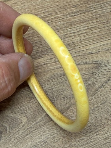 Off white bakelite - bakelite, bangle