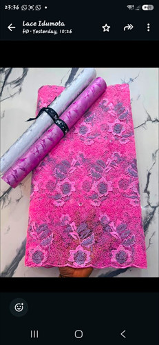 Pink silver floral - floral, lace