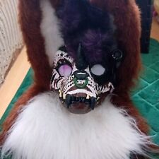 Handmade Dino Mask Fursuit Head