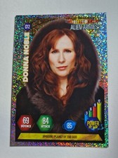 Dr Who Alien Armies Panini 2004 Embossed Foil Card Donna Noble G12