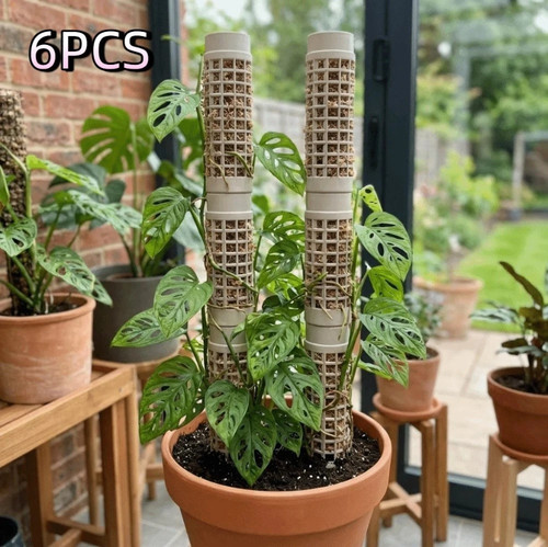 6pcs moss poles for climbing - poles,