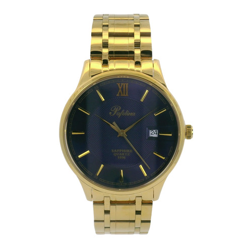 Pafolina watch gold navy - watch,