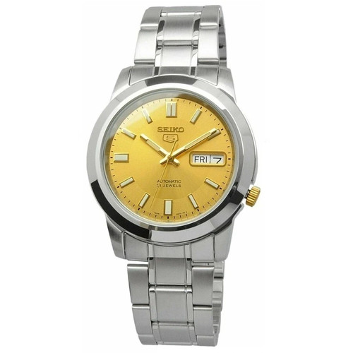 Seiko automatic gold dial - 5,