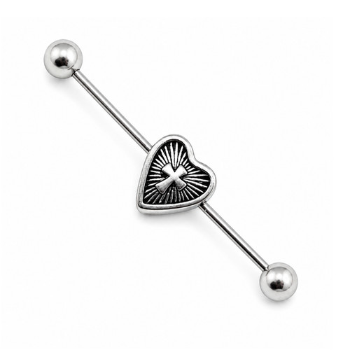 Heart cross scaffold - heart,
