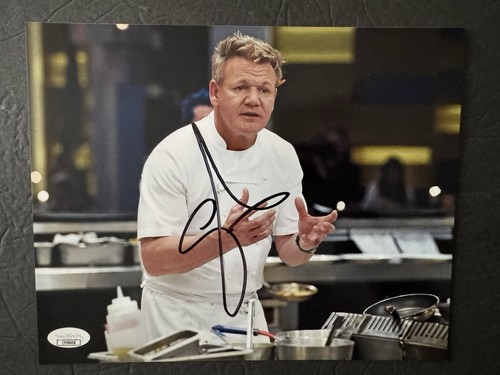 Gordon ramsay signed 8x10 - signed,