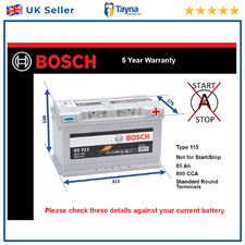 Car Battery S5011 Bosch 115
