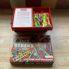 Jack Straws Merit Game Vintage