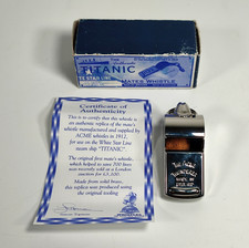Titanic Mates Whistle Acme Thunderer Made in England Boxed with Certificate