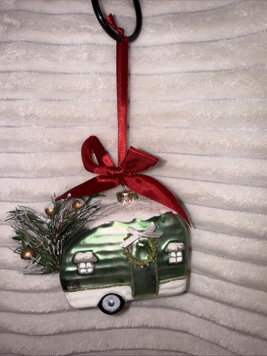 Retro camper christmas tree - christmas,