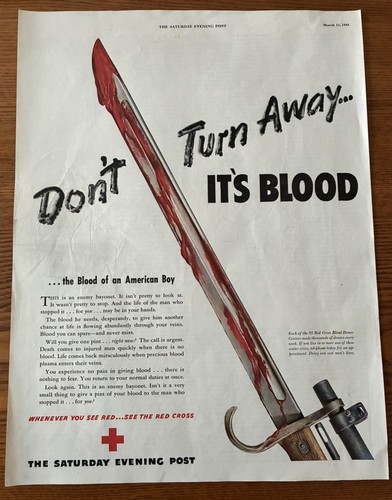 Bloodied blade knife gun - bloodied,