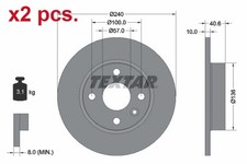 X2 PCS REAR BRAKE DISC ROTOS