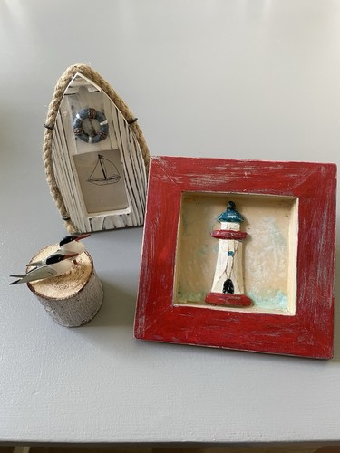 Costal beach hut - beach, boat