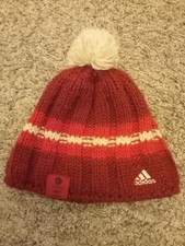 TEAM GB rare Sochi 2014 Winter Olympics Adidas bobble hat, Adult size, M