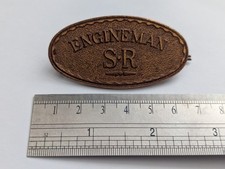 Engineman SR Vintage Cap Badge