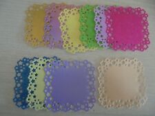 10 X  BRIGHT COLOURED CARD