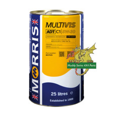 Morris Oil Multivis C1 5W30 25 litre Fully Synthetic Engine Oil MCF025 Low Saps